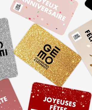 Carte cadeau vue1 - SANS MARQUE - GEMO