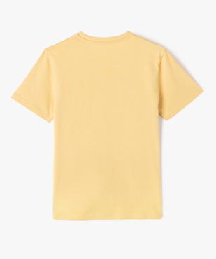 Tee-shirt imprimé à manches courtes garçon vue3 - GEMO (JUNIOR) - GEMO