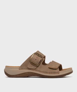 Mules deux brides spéciales confort femme vue1 - G'FLEX - GEMO