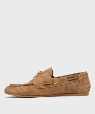 Mocassins à lacets souples et légers femme vue3 - FOLLOW ME - GEMO