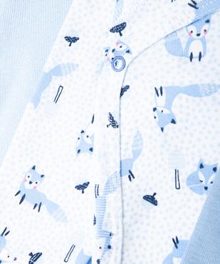Bodies bébé garçon à manches longues fermeture croisée (lot de 5) - No gaspi vue2 - NOGASPI - GEMO