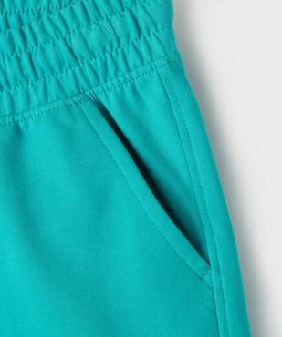 Bermuda en maille à taille élastiquée garçon vue2 - GEMO (JUNIOR) - GEMO