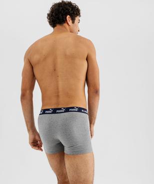 Boxer en coton stretch à ceinture confortable homme - Puma (lot de 2) vue4 - PUMA - GEMO