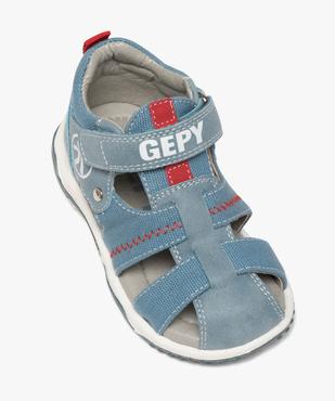 Sandales bébé garçon à scratch - Gepy vue5 - GEPY - GEMO
