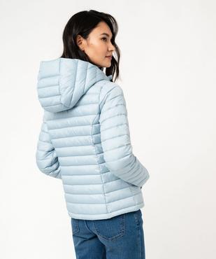 Doudoune à capuche rembourrage fin femme vue3 - GEMO 4G FEMME - GEMO