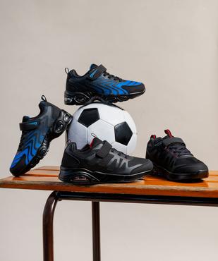 Baskets basses en mesh respirant et scratch garçon vue7 - 5 MILES - GEMO