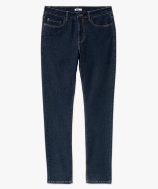 Jean homme coupe slim stretch délavé vue4 - GEMO (HOMME) - GEMO