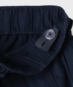 Pantalon parachute avec taille élastique ajustable garçon vue2 - GEMO (ENFANT) - GEMO