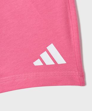 Ensemble de sport bébé fille tee-shirt et short - Adidas vue3 - ADIDAS - GEMO