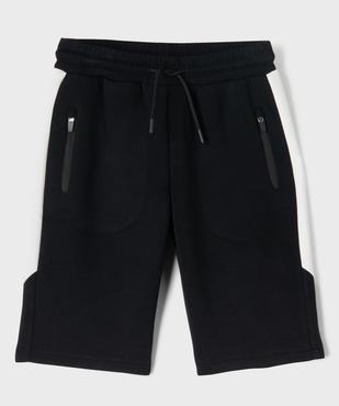 Bermuda de sport en maille extensible garçon vue1 - GEMO (JUNIOR) - GEMO