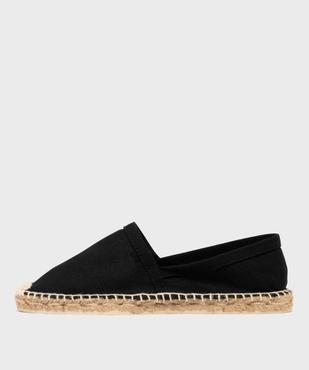 Espadrilles classiques en coton et corde femme vue3 - GEMO (PLAGE) - GEMO