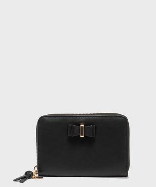 Portefeuille compact fermeture zippée femme vue1 - GEMO (ACCESS) - GEMO