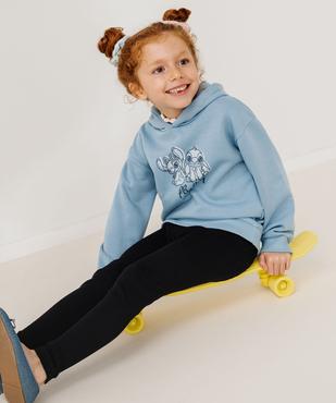 Legging long en maille côtelée extensible fille vue2 - GEMO (ENFANT) - GEMO