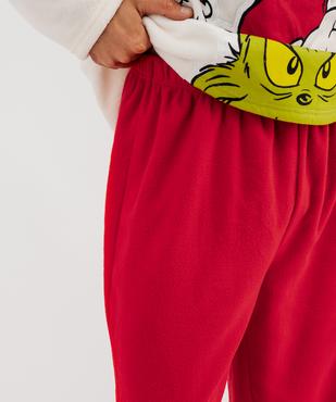 Pyjama polaire de Noël homme - The Grinch vue4 - THE GRINCH - GEMO