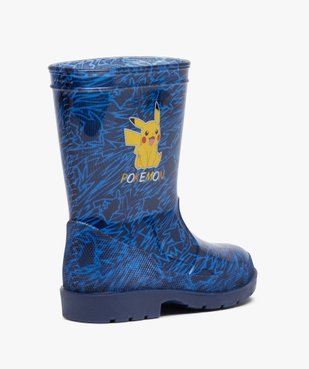 Bottes de pluie garçon Pikachu - Pokémon vue4 - POKEMON - GEMO