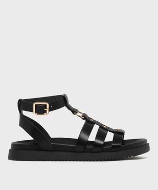 Sandales à brides avec détails métalliques femme - 5 Miles vue1 - 5 MILES - GEMO
