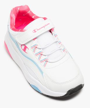 Baskets fille tricolores à lacets élastiques et scratch – Champion USA vue5 - CHAMPION USA - GEMO