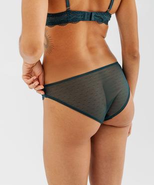 Culottes en dentelle et tulle femme (lot de 2) vue5 - GEMO(HOMWR FEM) - GEMO