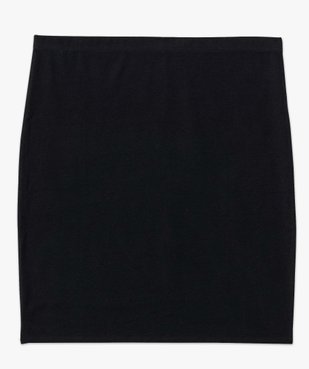 Jupe femme grande taille coupe droite en maille extensible vue4 - GEMO (G TAILLE) - GEMO