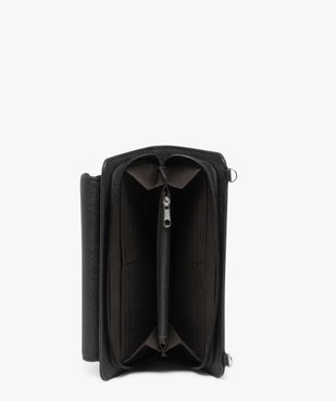 Pochette à bandoulière compagnon avec poche smartphone femme vue3 - GEMO (ACCESS) - GEMO