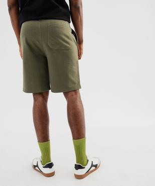 Bermuda en maille avec ceinture ajustable homme vue3 - GEMO (HOMME) - GEMO