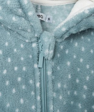 Combinaison pyjama enfant motif chouette vue3 - GEMO (ENFANT) - GEMO