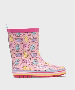 Bottes de pluie imprimé chats fille - Lovely Wings vue1 - LOVELY WINGS - GEMO