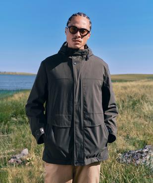 Parka doublée à capuche homme vue8 - GEMO (HOMME) - GEMO
