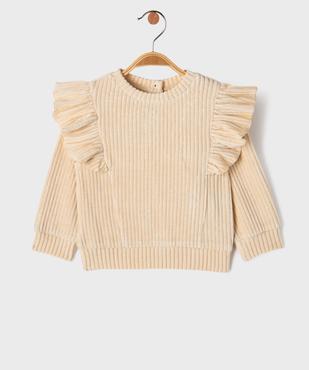 Sweat de Noël bébé fille vue1 - GEMO(BEBE DEBT) - GEMO