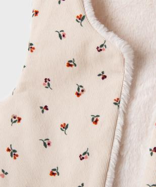 Gilet sans manches réversible fille - LuluCastagnette vue4 - LULUCASTAGNETTE - GEMO
