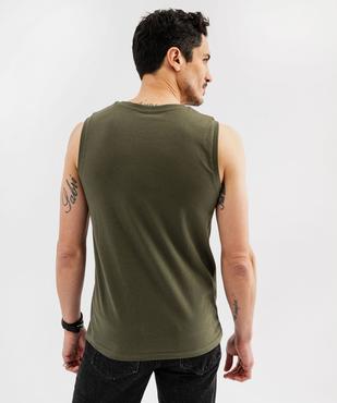 Débardeur à col rond uni homme vue7 - GEMO 4G HOMME - GEMO