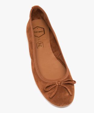 Ballerines plate dessus en cuir femme - Tanéo vue6 - TANEO - GEMO