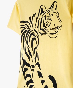 Tee-shirt à manches courtes avec motif tigre garçon vue2 - GEMO (ENFANT) - GEMO