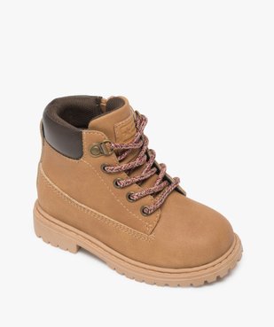 Chaussures montantes bébé garçon à semelle crantée - Les Supaires vue5 - GEMO(BEBE DEBT) - GEMO