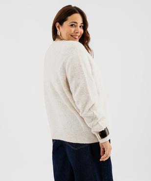 Gilet ajouré femme grande taille vue3 - GEMO 4G GT - GEMO