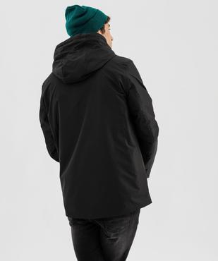 Blouson imperméable à capuche homme vue4 - GEMO 4G HOMME - GEMO