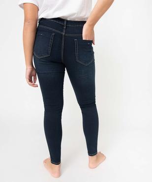 Jean femme coupe slim très extensible vue3 - GEMO 4G HOMME - GEMO