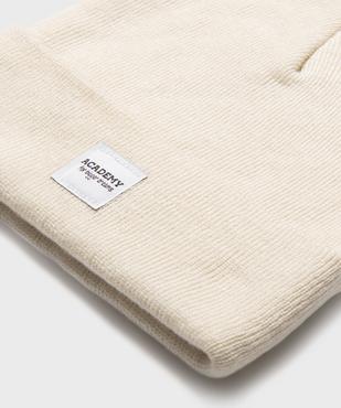 Bonnet uni en maille fine fille  vue2 - GEMO (JUNIOR) - GEMO