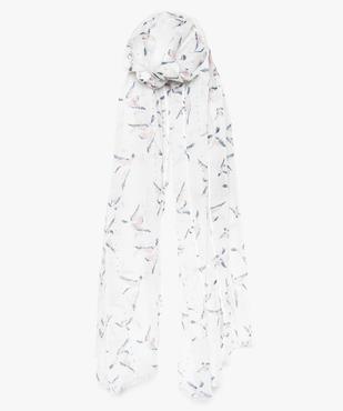 Foulard femme imprimé avec sequins brodés vue1 - GEMO (ACCESS) - GEMO