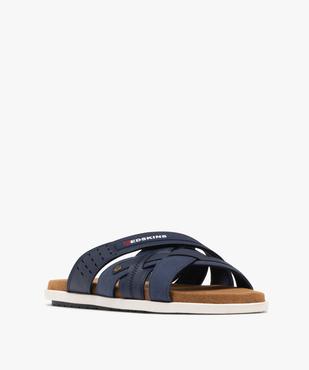 Mules à brides croisées et semelle sport homme - Redskins vue3 - REDSKINS - GEMO