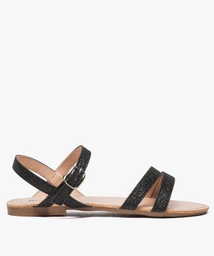 Sandales filles à brides fines brillantes vue1 - GEMO (ENFANT) - GEMO