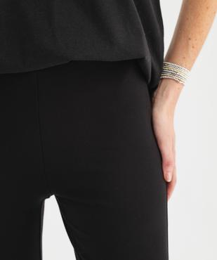Legging coupe flare en maille Milano femme vue2 - GEMO(FEMME PAP) - GEMO