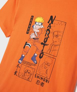Pyjashort bicolore avec motif manga garçon - Naruto Shippuden vue2 - NARUTO - GEMO