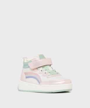 Baskets montantes pailletées et irisées fille vue2 - LOVELY WINGS - GEMO