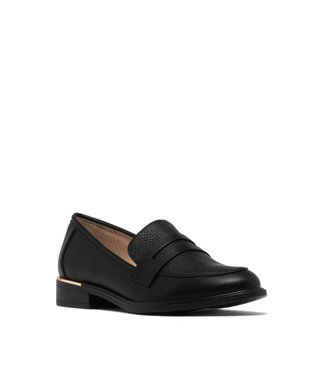 Mocassins unis à détail doré femme vue3 - VALENTINA BALDA - GEMO