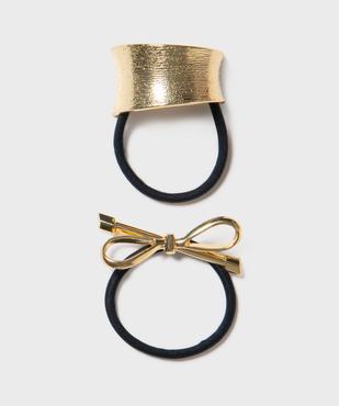 Élastiques à cheveux à bijou femme (lot de 2) vue1 - GEMO (ACCESS) - GEMO