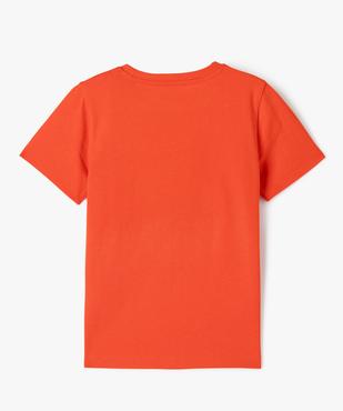 Tee-shirt à manches courtes avec motif en sequins garçon vue3 - GEMO 4G GARCON - GEMO