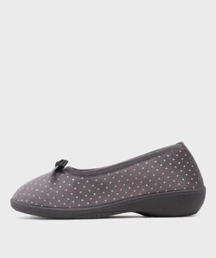 Chaussons ballerines femme - Isotoner vue3 - ISOTONER - GEMO