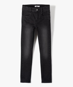 Jean fille coupe Skinny extensible vue1 - GEMO 4G FILLE - GEMO