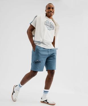 Bermuda de sport bicolore homme - Camps United vue5 - CAMPS GEMO FOR GOOD - GEMO